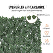 VEVOR Ivy Privacy Fence, 96 x 72 in Artificial Green Wall Screen, Greenery Ivy Fence with Strengthened Joint, Faux Hedges Vine Leaf Decoration for Outdoor Garden, Yard, Balcony, Patio Decor