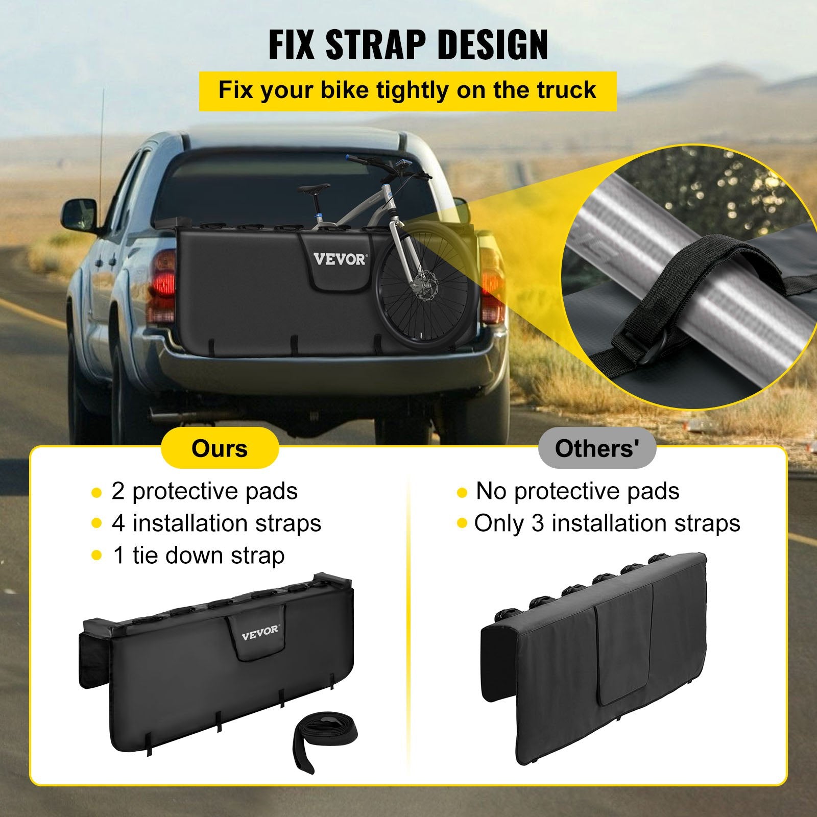 VEVOR Tailgate Pad, 63