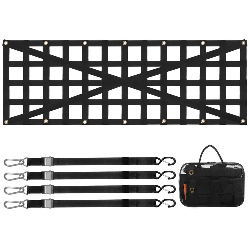 VEVOR Tailgate Net Pickup Truck Tailgate Net 54