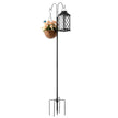 VEVOR Double Shepherds Hook 8 Pack 60 Inch Heavy Duty Bird Feeder Pole