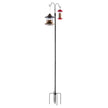 VEVOR Double Shepherds Hook 8 Pack 76 Inch Heavy Duty Bird Feeder Pole