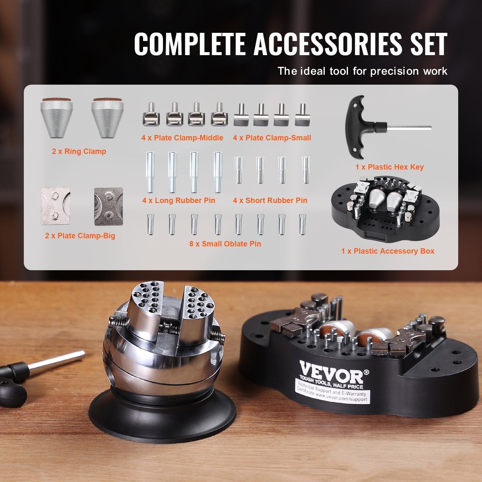 VEVOR Ball Vise 3\