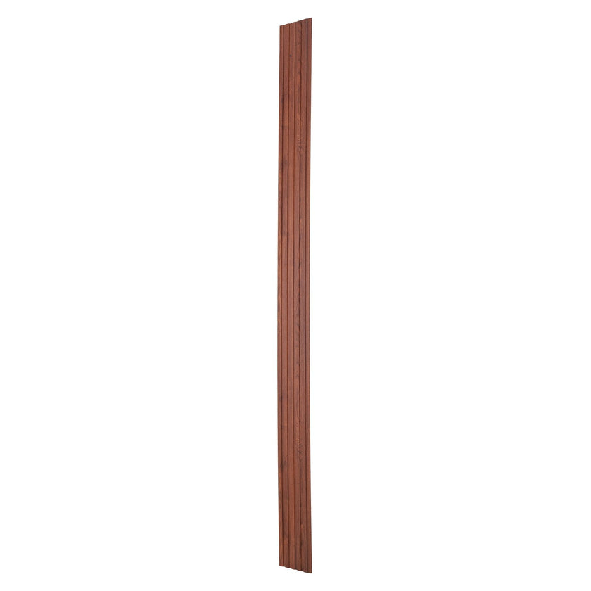 VEVOR Wood Slat Acoustic Panels 8 PCS 96 x 6 inch for Modern Wall Black Walnut