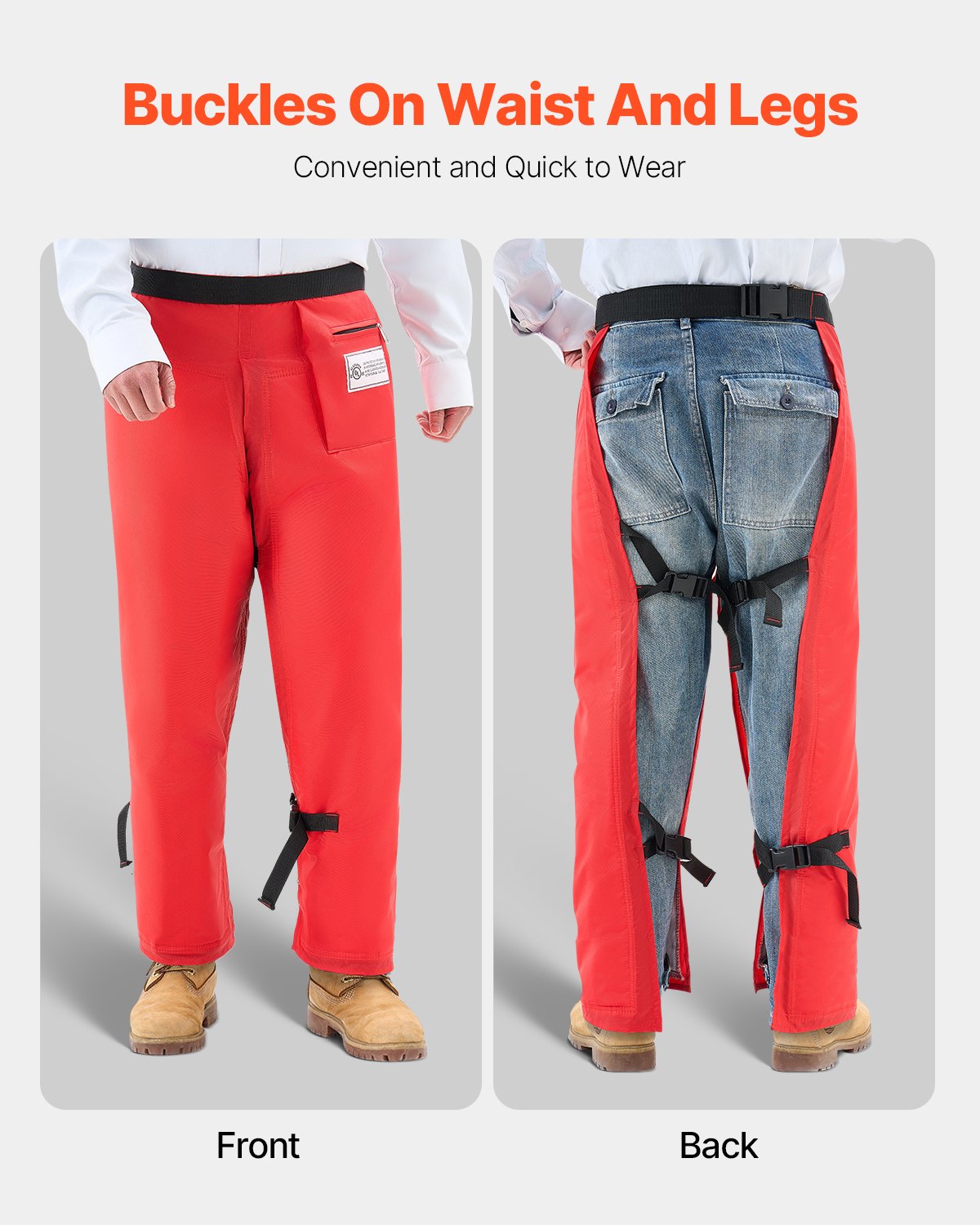 VEVOR Chainsaw Chaps 34.2