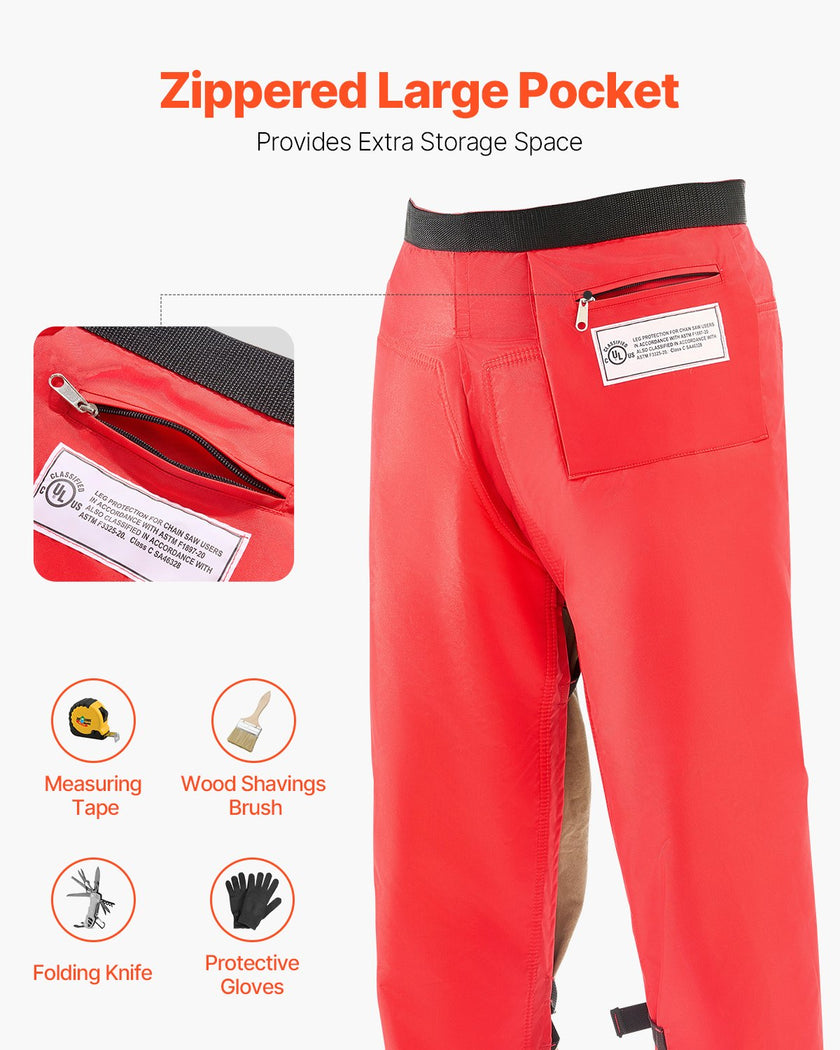 VEVOR Chainsaw Chaps 36.2
