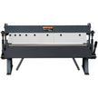VEVOR Box and Pan Brake, 24-Inch, 0-130 Degrees Sheet Metal Bending Brake, Portable Metal Bender with 20 Gauge Low Carbon Steel 14 Gauge Aluminum Capacity, 5 Adjustable Fingers for Metal Bending