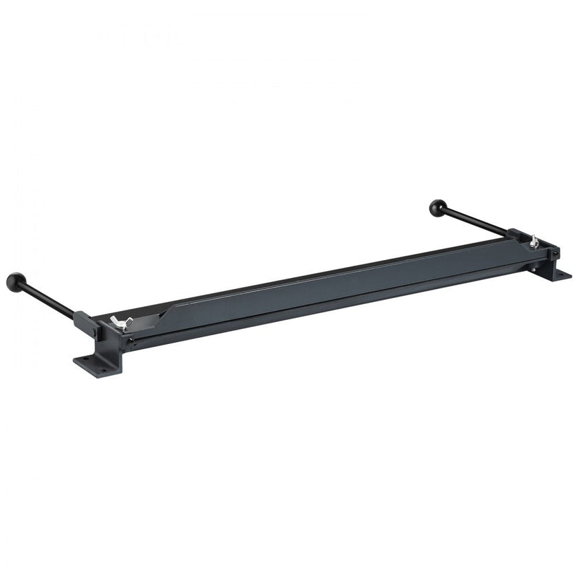 VEVOR Box and Pan Brake, 36-Inch, 0-130 Degrees Sheet Metal Bending Brake, Portable Mini Metal Bender with 20 Gauge Low Carbon Steel 14 Gauge Aluminum Capacity Power Handle, for Metal Bending