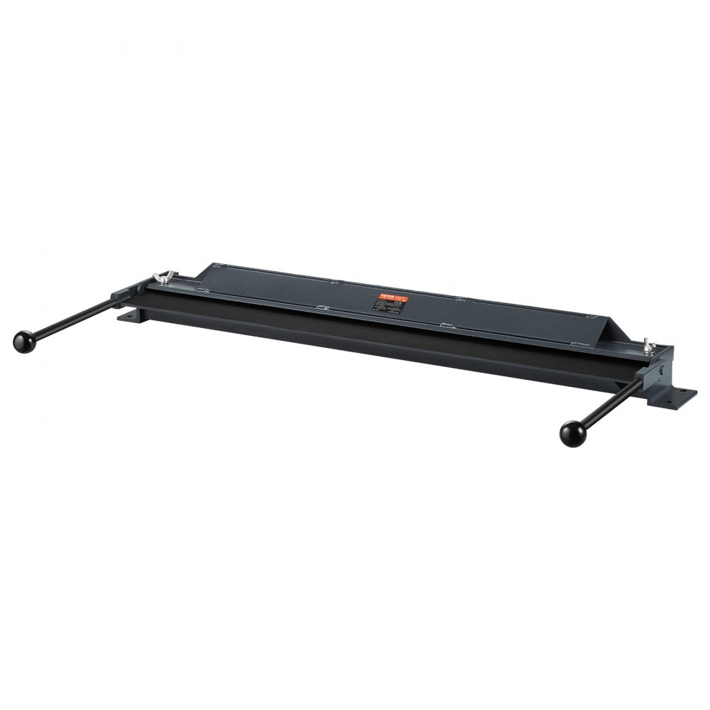 VEVOR Box and Pan Brake, 36-Inch, 0-130 Degrees Sheet Metal Bending Brake, Portable Mini Metal Bender with 20 Gauge Low Carbon Steel 14 Gauge Aluminum Capacity Power Handle, for Metal Bending