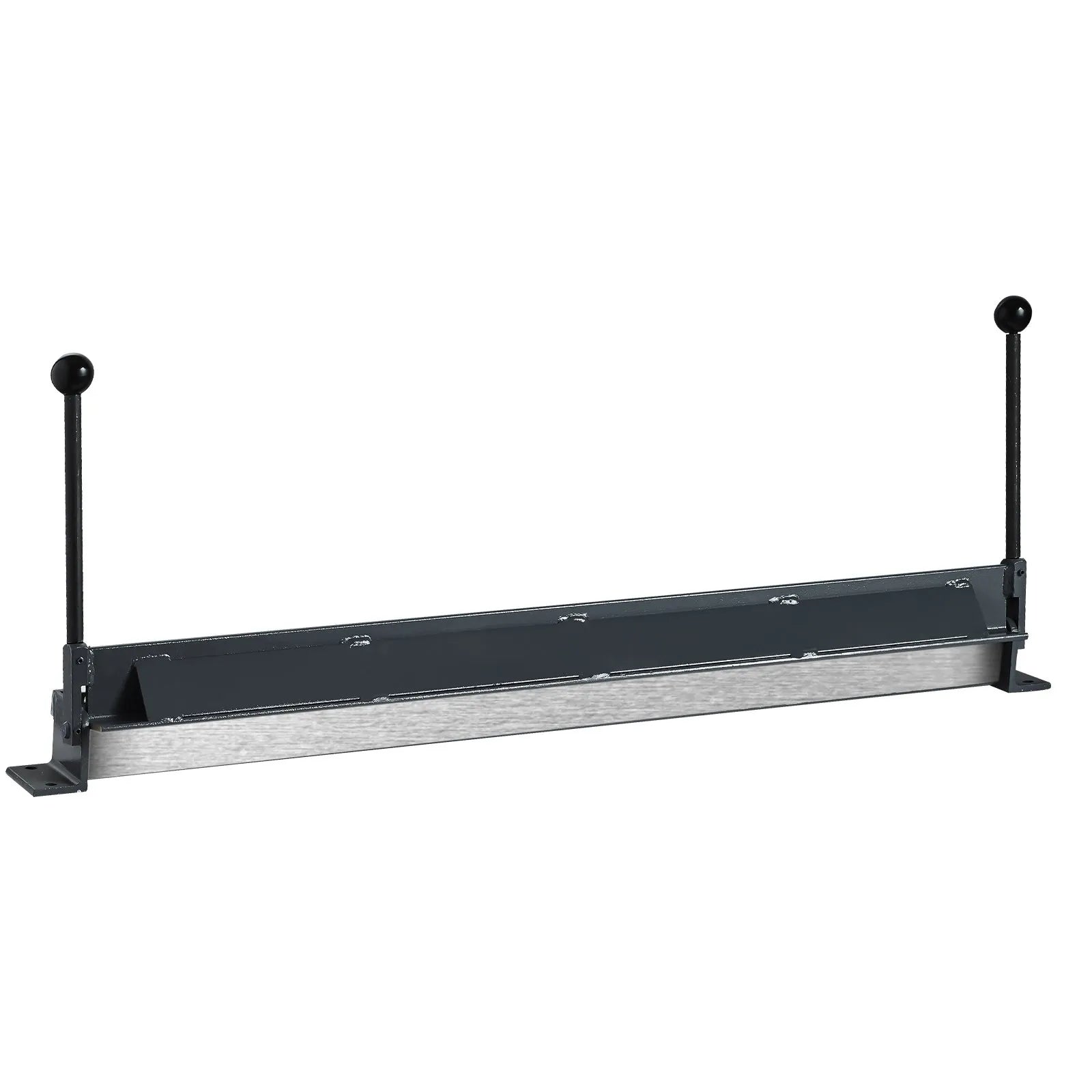 VEVOR Box and Pan Brake, 48-Inch, 0-130 Degrees Sheet Metal Bending Brake, Portable Mini Metal Bender with 20 Gauge Low Carbon Steel 14 Gauge Aluminum Capacity Power Handle, for Metal Bending