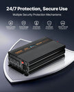 VEVOR Sump Pump Battery Backup System 1500W Auto Switches to Battery Inverter