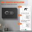 VEVOR Safe 0.5 Cubic Feet Home Safe Steel for Cash Gold 13.8 x 9.8 x 9.8 inch