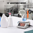 VEVOR Liquid Filling Machine, 5-300 g Weighing Capacity, Automatic Bottle Filler Machine, Bottling Machine Peristaltic Pump Digital Control for Milk, Water, Wine, Beverage, Soy Sauce (Single Nozzle)