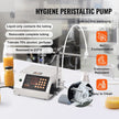 VEVOR Liquid Filling Machine, 5-650ml Filling Capacity, Automatic Bottle Filler Machine, Bottling Machine Peristaltic Pump Digital Control for Milk, Water, Wine, Beverage, Soy Sauce (Single Nozzle)