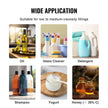 VEVOR Liquid Filling Machine, 30-15000 g Weighing Capacity, Automatic Bottle Filler Machine Bottling Machine Digital Control for Milk, Water, Oil, Wine, Beverage, Detergent, Shampoo (Single Nozzle)