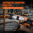 VEVOR Pro Press Tool, 18V Electric Pipe Crimping Tool for 1/2