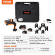 VEVOR Pro Press Tool, 18V Electric Pipe Crimping Tool for 1/2