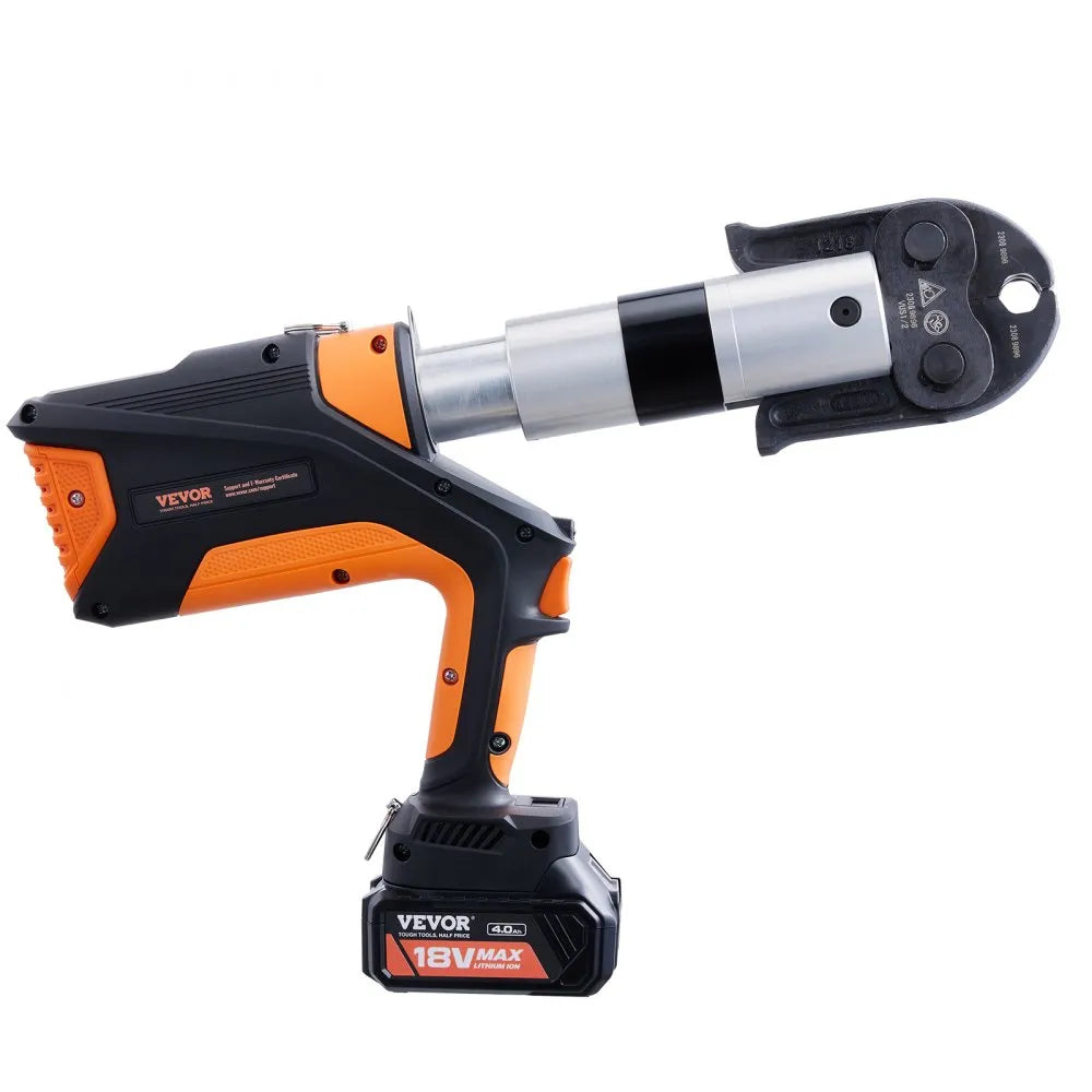 VEVOR Pro Press Tool, 18V Electric Pipe Crimping Tool for 1/2