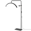 Half Moon Light for Esthetician 23inch Dimmable LED Floor Lamp Lash Light Arched