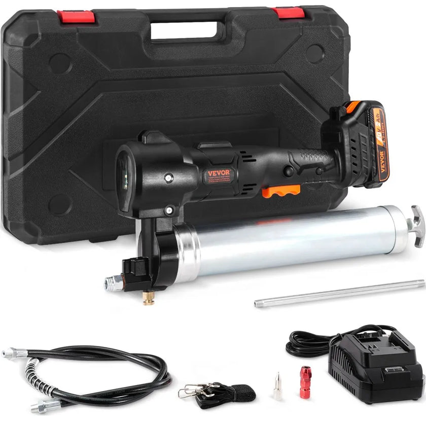 VEVOR Cordless Grease Gun, 20-Volt, 10,000 PSI, 39