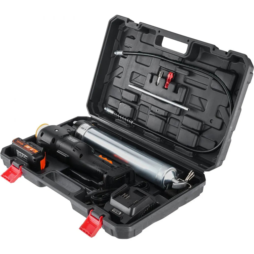 VEVOR Cordless Grease Gun, 20-Volt, 10,000 PSI, 39
