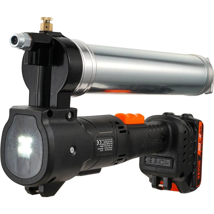 VEVOR Cordless Grease Gun, 20-Volt, 10,000 PSI, 39