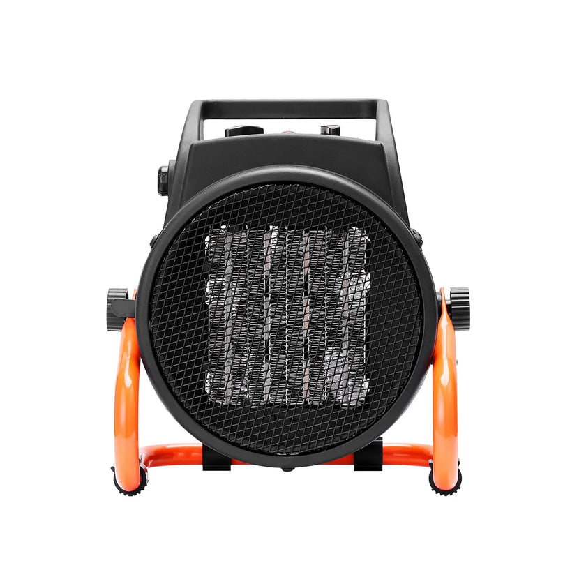 VEVOR Greenhouse Heater with Thermostat, 1500W PTC Fast Heating with Overheat Protection, 3-Speed Setting Small Grow Tent Heater, Electric Portable Heater Fan for Green House, Flower Room, Workplace