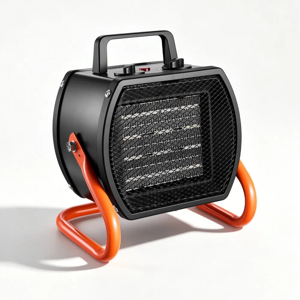 VEVOR 1500W Greenhouse Heater with Fan, Electric PTC Space Heater, Adjustable Angle, Low & High Heat Settings, Overheat Protection for Grow Tents, Greenhouses, Workshops & Home Offices