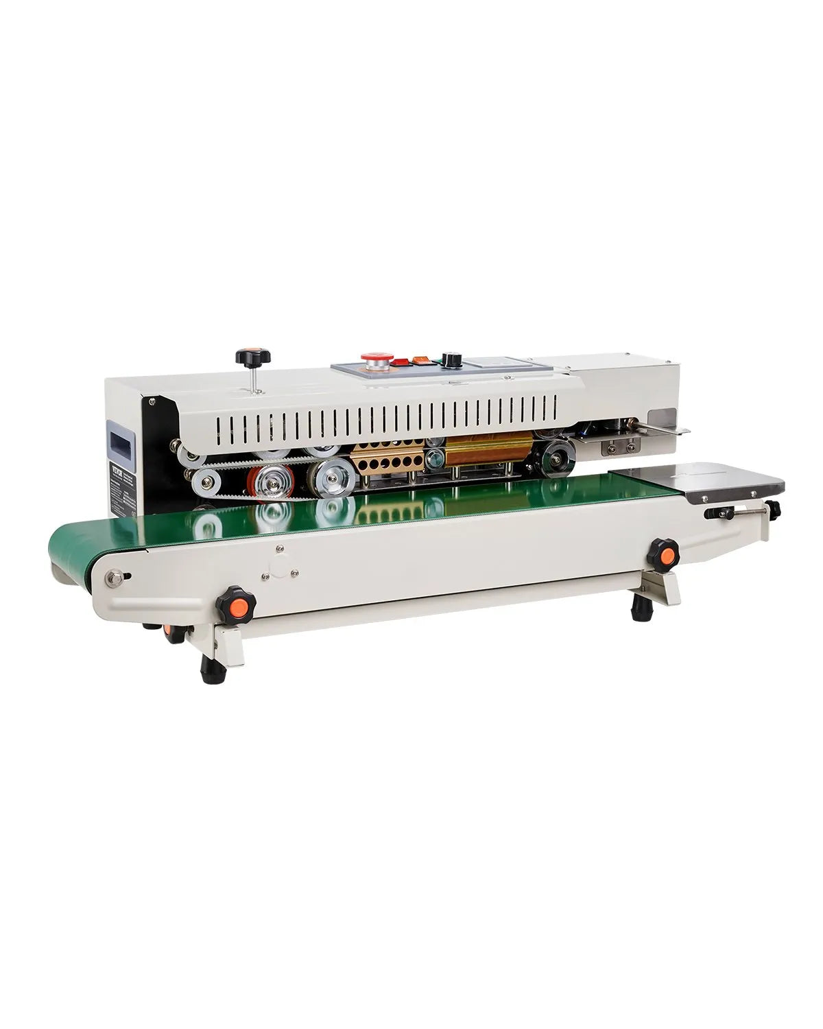 VEVOR Continuous Bag Band Sealing Machine Horizontal Band Sealer with Inflation