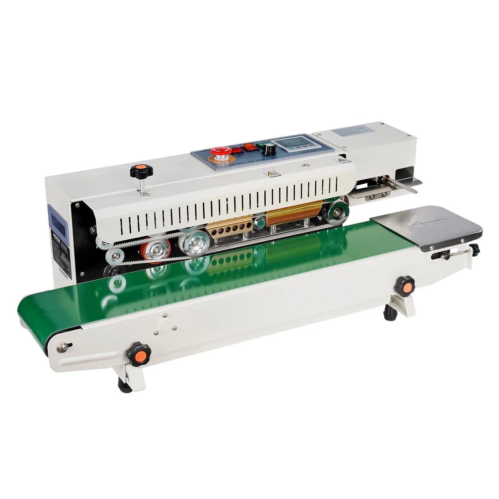 VEVOR Continuous Bag Band Sealing Machine Horizontal Band Sealer with Inflation