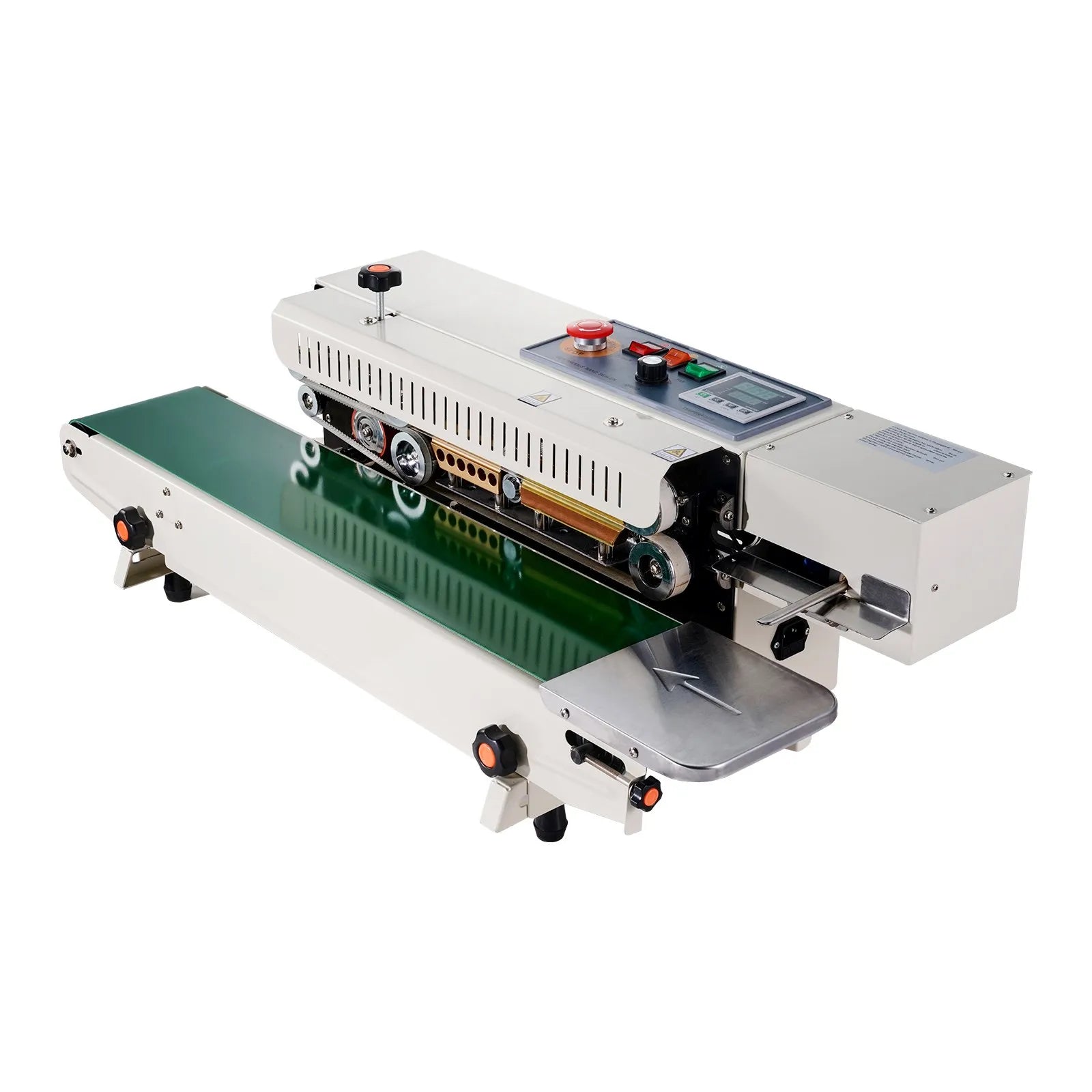 VEVOR Continuous Bag Band Sealing Machine Horizontal Band Sealer with Inflation