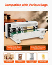VEVOR Continuous Bag Band Sealing Machine Horizontal Band Sealer Carbon Steel