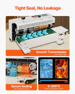 VEVOR Continuous Bag Band Sealing Machine Horizontal Band Sealer Carbon Steel