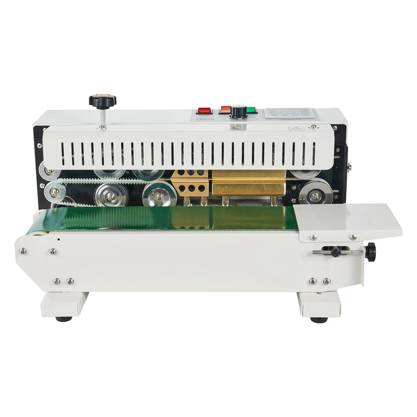 VEVOR Continuous Bag Band Sealing Machine Horizontal Band Sealer Carbon Steel