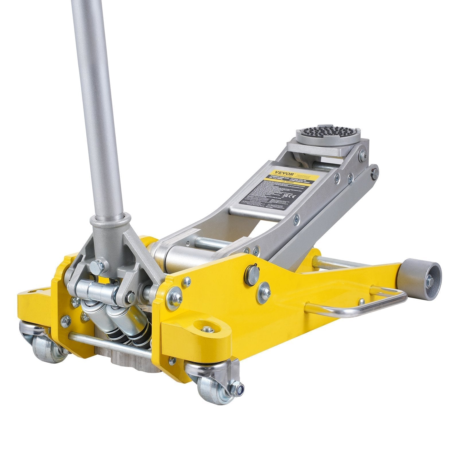 VEVOR Low Profile Floor Jack 3 Ton Heavy Duty Dual Piston Rapid Pump
