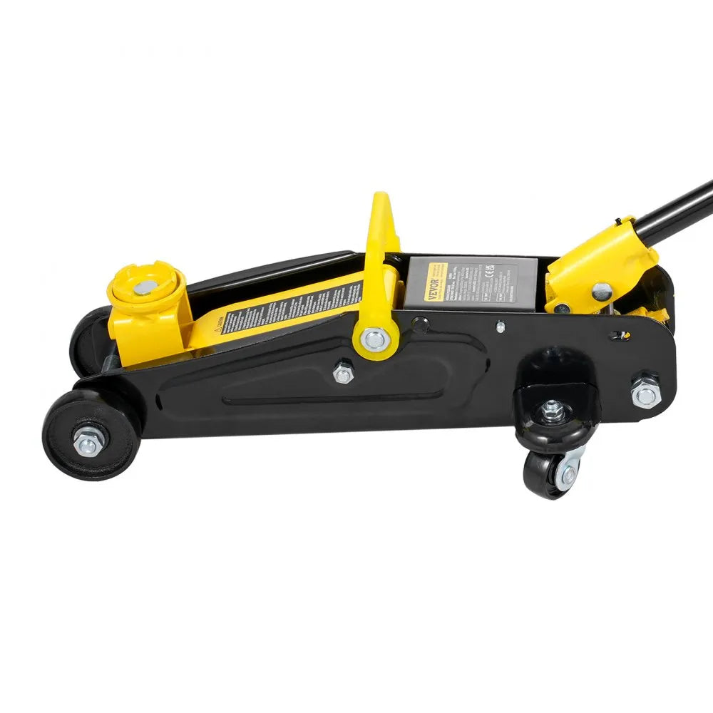 VEVOR Low Profile Floor Jack 1.5 Ton Heavy Duty Single Piston Hydraulic Pump