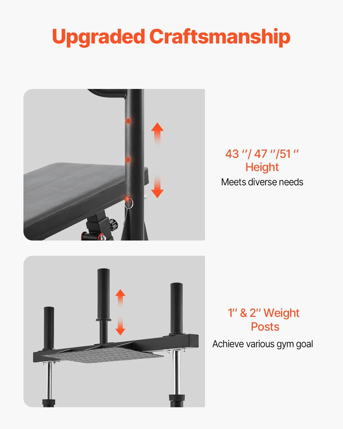 VEVOR Vertical Leg Press Machine Lower Body Special Home Gym Training Equipment