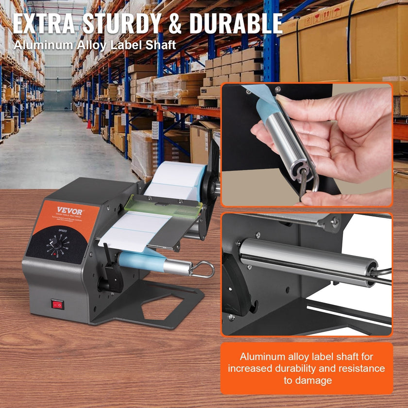 VEVOR Automatic Label Dispenser, Width 0.2