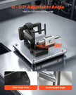 VEVOR Pipe Notcher 1/2 to 3-inch Tubing Notcher with 0 - 50° Adjustable Angle