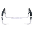 VEVOR Toilet Safety Rail, 300LBS Capacity Toilet Seat Frame, Adjustable Width Fit Most Toilets, Easy Installation, Toilet Handles Grab Bars with Padded Armrests for Handicap, Disabled, Seniors