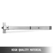 Door Push Bar Panic Exit Device W/ Exterior Lever Commercial Emergency Exit Bar