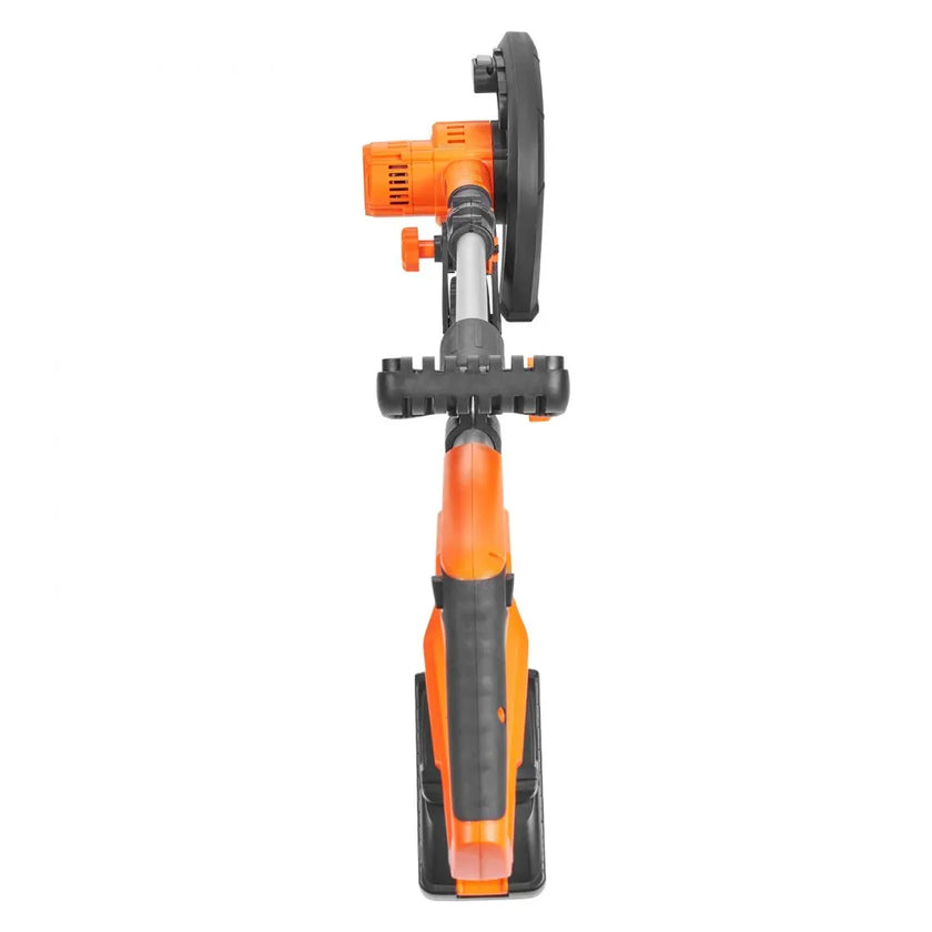 VEVOR Lawn Edger, 20 V Battery Powered Cordless Edger, 9-inch Blade Edger Lawn Tool with 3-Position Blade Depth, Battery and Charger Included, for Lawns, Driveways, Borders, and Sidewalk Edges