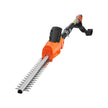 Cordless Pole Hedge Trimmer, 20V Electric Telescoping Hedge Trimmer Kit with 18