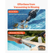 Handheld Cordless Pool & Spa Vacuum – 8.5 GPM, Rechargeable, with Extension Poles & Brush Heads