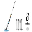 Handheld Cordless Pool & Spa Vacuum – 8.5 GPM, Rechargeable, with Extension Poles & Brush Heads