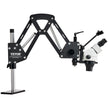 VEVOR Multi-Directional Microscope Spring Bracket Ball Vise Ring Light 7X-45X