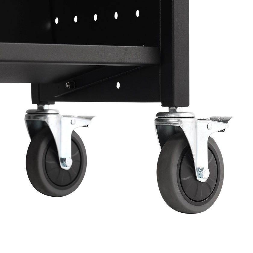 VEVOR Book Cart, 330 lbs Library Cart, 39.4