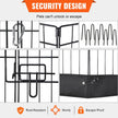 VEVOR Dog Playpen, 8 Panels Foldable Metal Dog Exercise Pen with Top Cover and Bottom Pad, 24