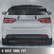 Universal GT Wing Spoiler 110CM Lightweight Aluminum Rear Spoiler Wing Adjustable Angel Single Deck