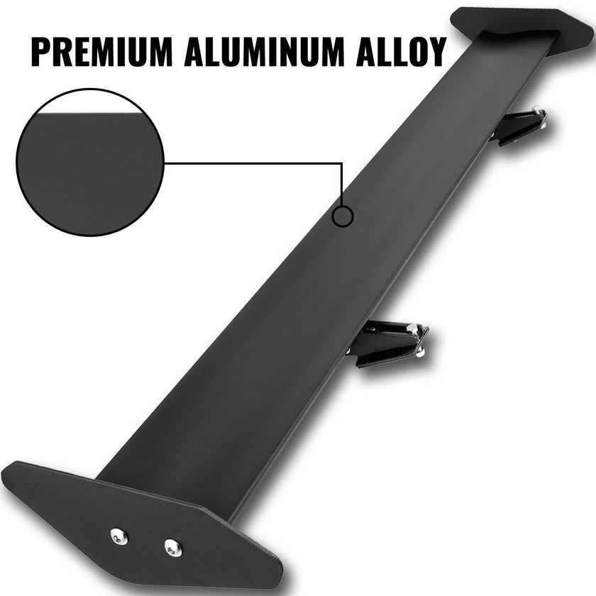 VEVOR Car Rear Spoilers, 44 Inch Universal Car Racing Gt Spoiler Tailfin Tail Fin Rear Wing Tailgate Hatchback Rear Wing Spoiler