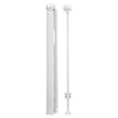 VEVOR Retractable Baby Gate 34 in Tall Extend to 55 in Wide Kids Pets White